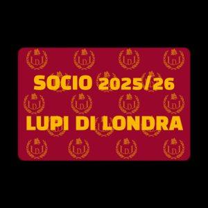 Membership Lupi Di Londra 2025/26