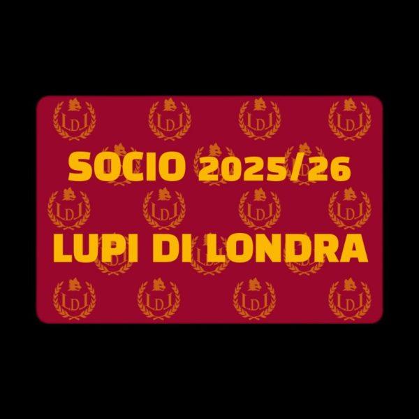 Membership Lupi Di Londra 2025/26