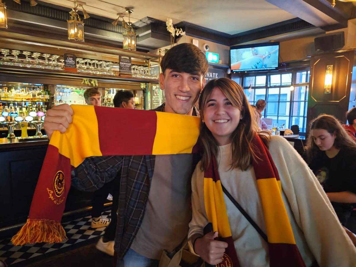 Sciarpa Lupi di Londra AS Roma Club London