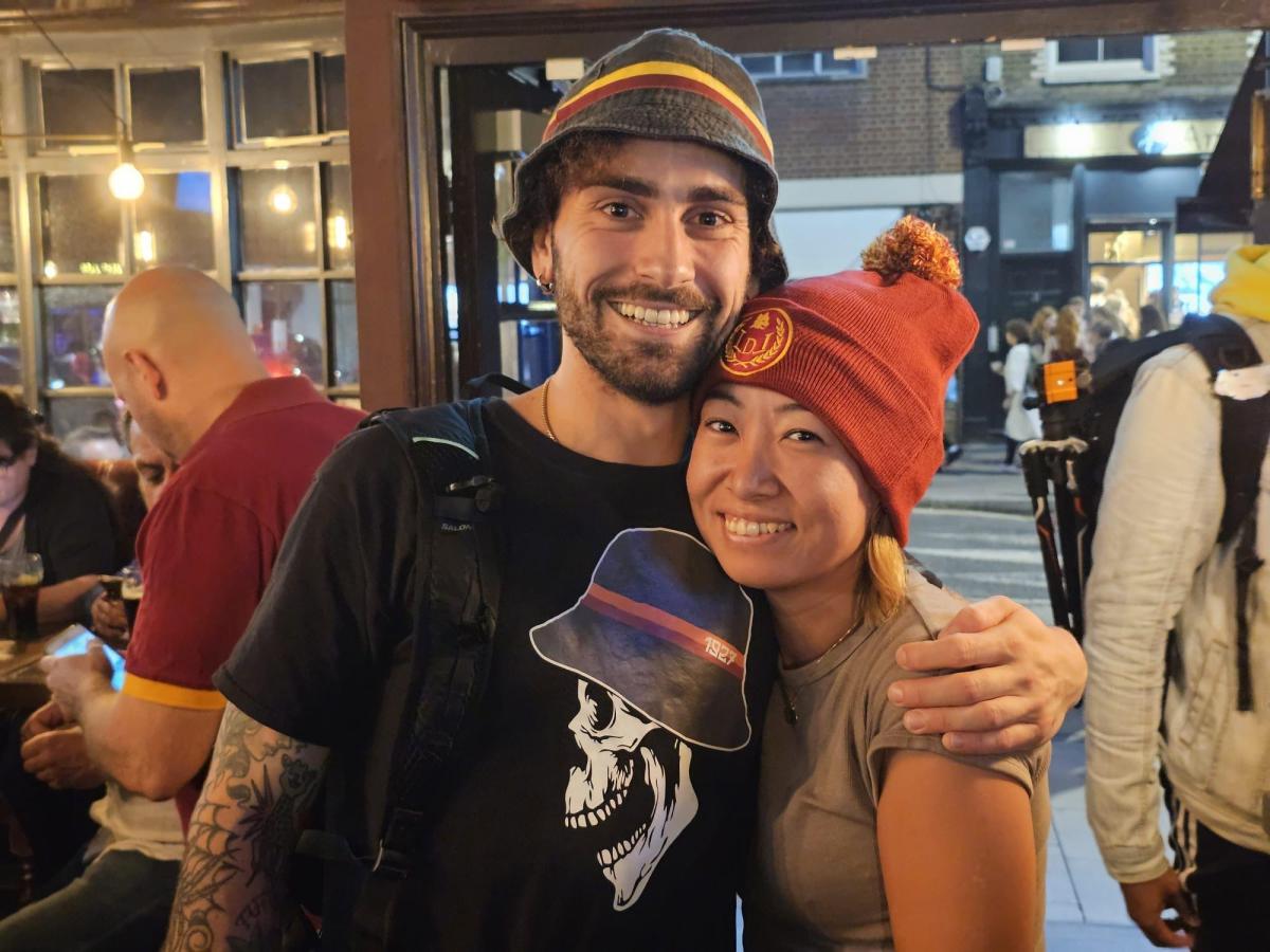 Roma - Empoli AS Roma Club Londra Fitzrovia Pub 17 / 09 / 2023