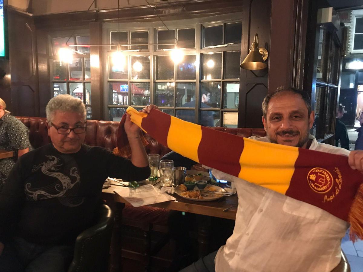 Roma - Empoli AS Roma Club Londra Fitzrovia Pub 17 / 09 / 2023