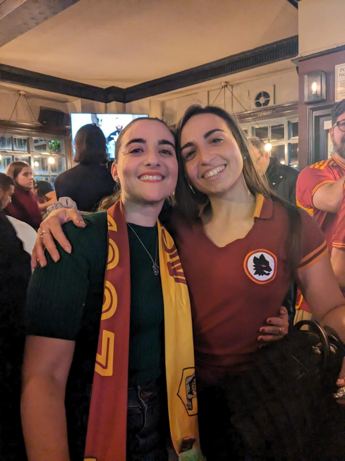 Ladies at the Roma Club London Lupi di Londra - Lazio Roma 12/11/23